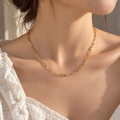 BYO Necklace - Golden Statement — 18K Gold-Plated Chunky Chain