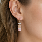 Blush Breeze - Earrings
