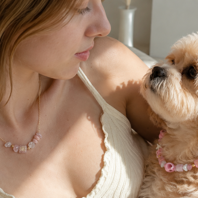 Blush Breeze - Necklace Set