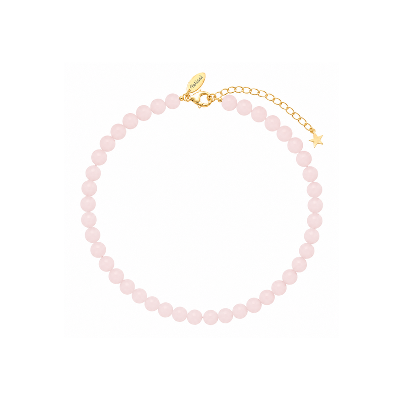 BYO Necklace - Rosy Haze 8mm