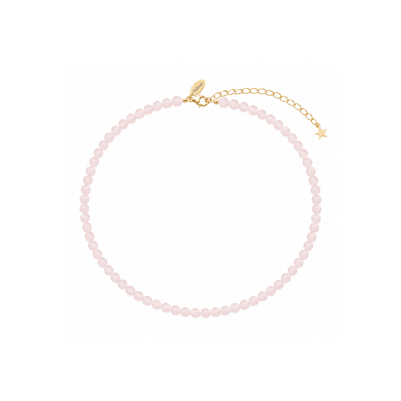 BYO Necklace - Rosy Haze 6mm