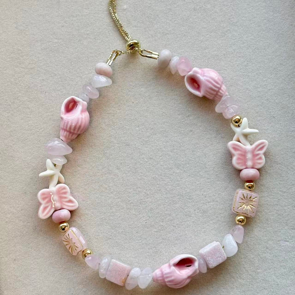 Blush Breeze - Necklace For Pet